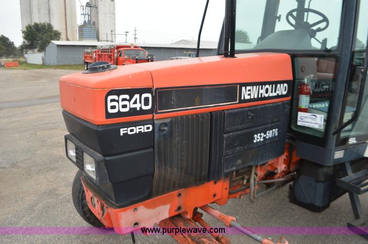 image for item L6392 1997 Ford New Holland 6640SL tractor