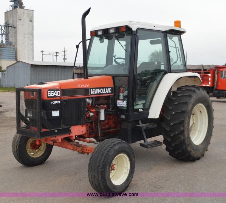 image for item L6393 1997 Ford New Holland 6640SL tractor