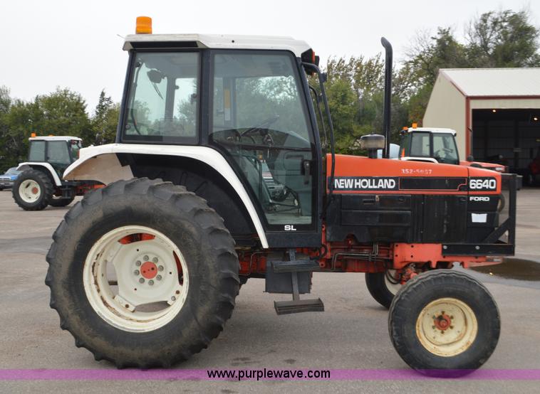 image for item L6393 1997 Ford New Holland 6640SL tractor