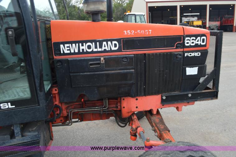 image for item L6393 1997 Ford New Holland 6640SL tractor