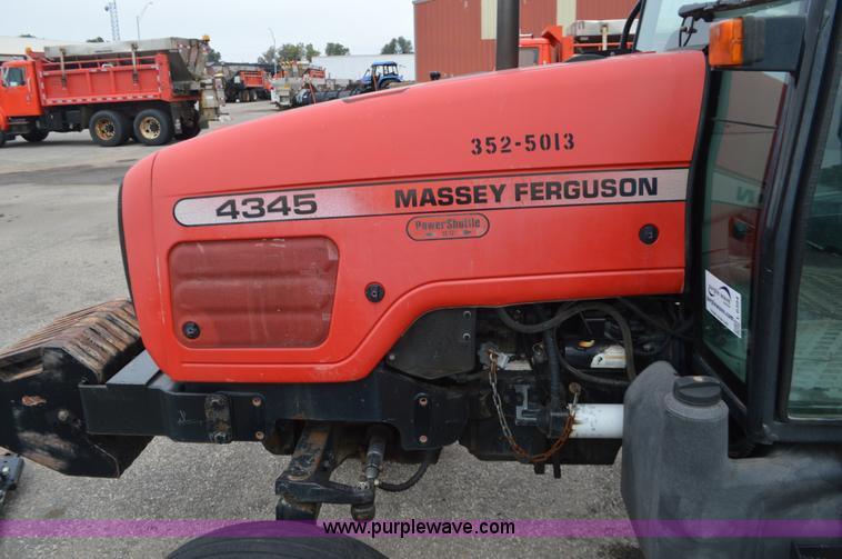 image for item L6394 2003 Massey Ferguson 4345 tractor