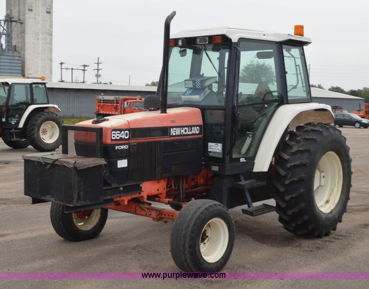 image for item L6395 1998 Ford New Holland 6640SL tractor