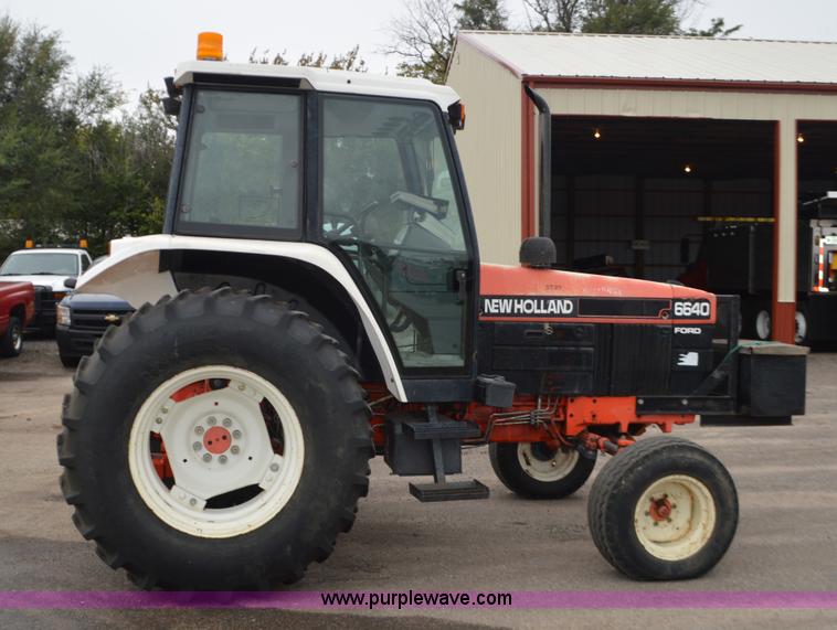 image for item L6395 1998 Ford New Holland 6640SL tractor