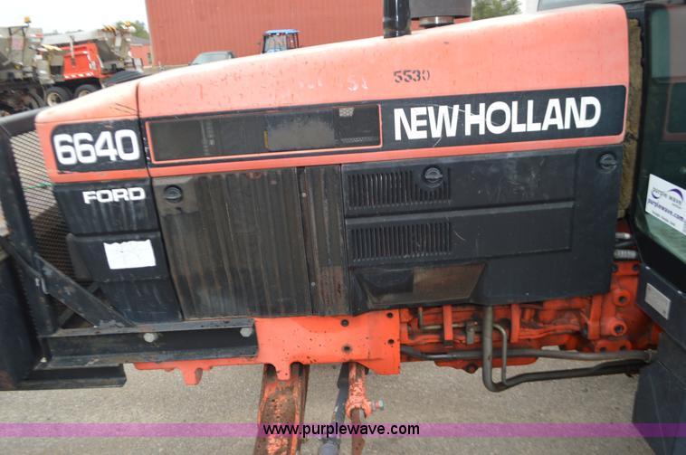 image for item L6395 1998 Ford New Holland 6640SL tractor