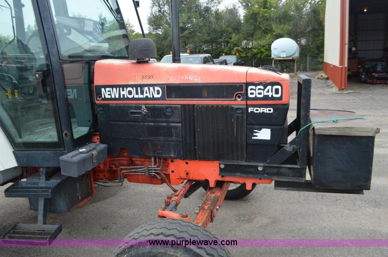 image for item L6395 1998 Ford New Holland 6640SL tractor
