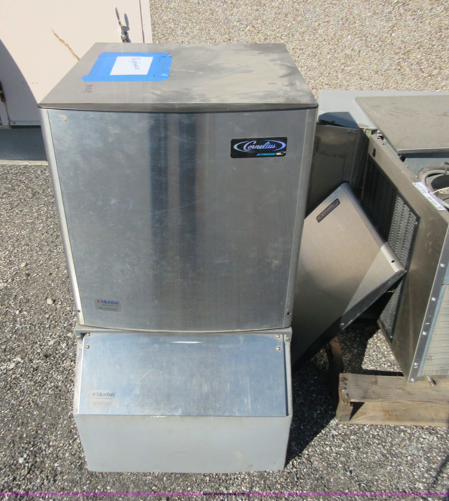 (2) Cornelius XAC322 ice machines in Chanute, KS Item BB9203 sold