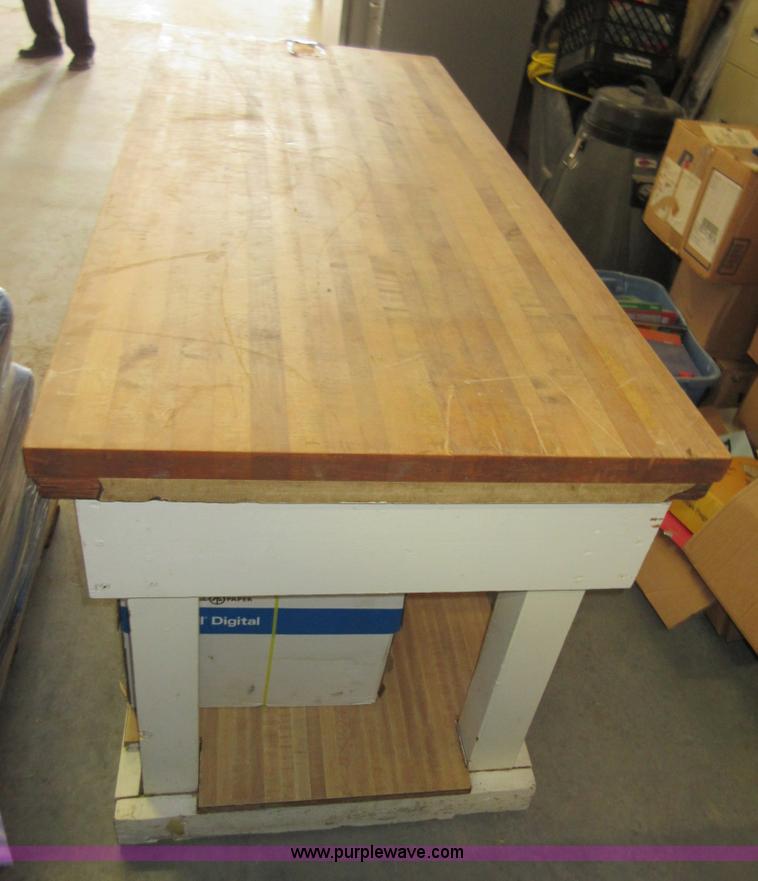 image for item BB9123 Butcher block table