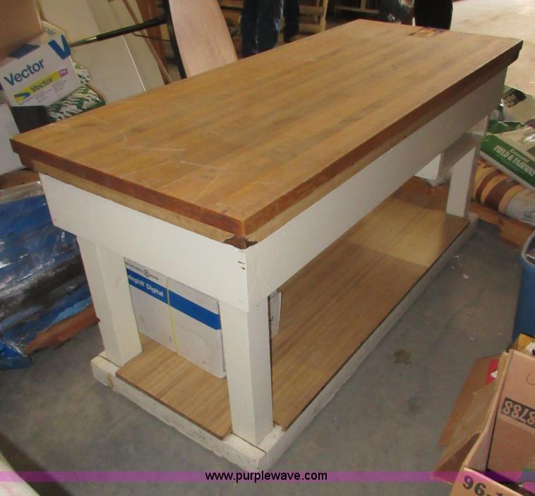 image for item BB9123 Butcher block table