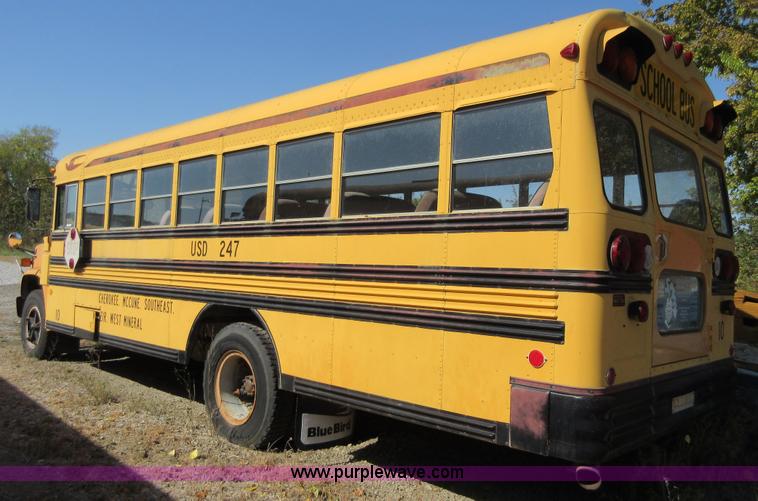 image for item BB9130 1987 Chevrolet school bus