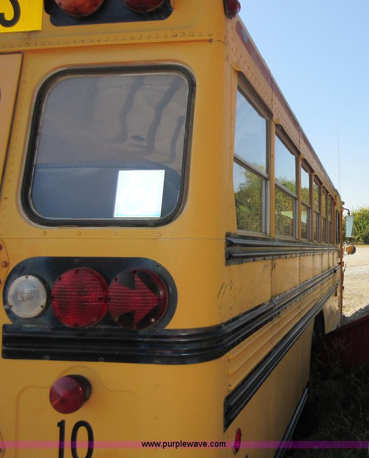 image for item BB9130 1987 Chevrolet school bus