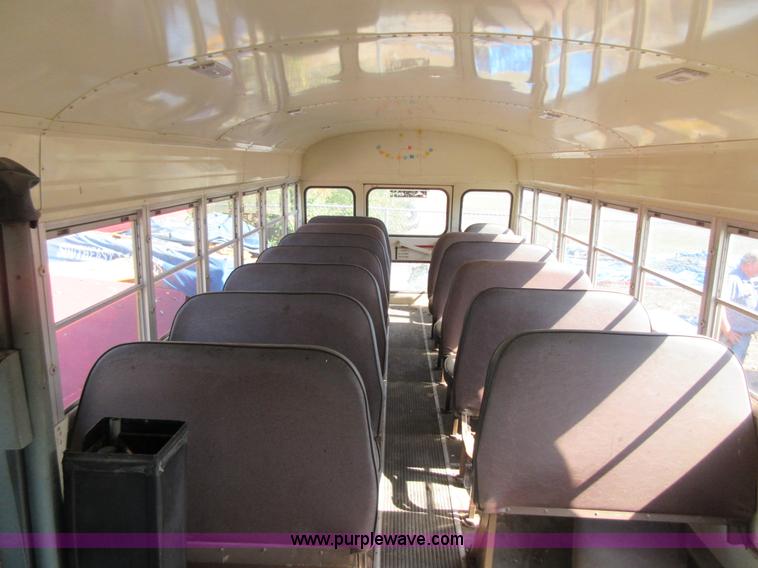 image for item BB9130 1987 Chevrolet school bus