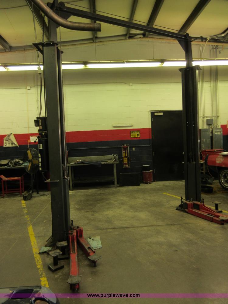 image for item BB9151 Power Lifter two post car list