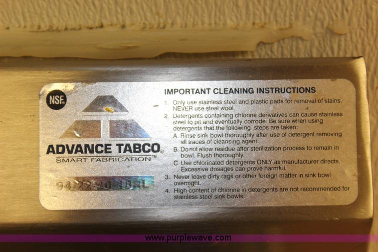 image for item BB9260 Stainless steel sink