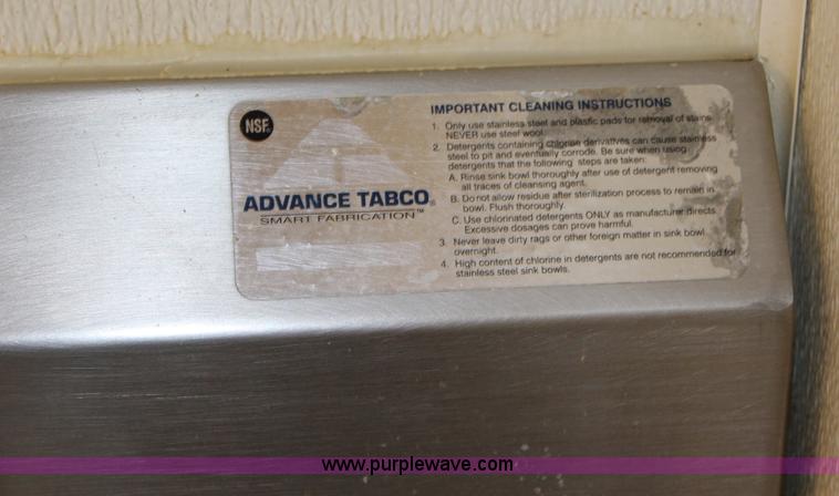 image for item BB9261 Stainless steel sink