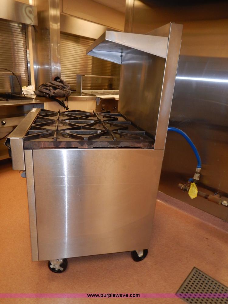 image for item BH9453 Southbend six burner gas oven and stove top