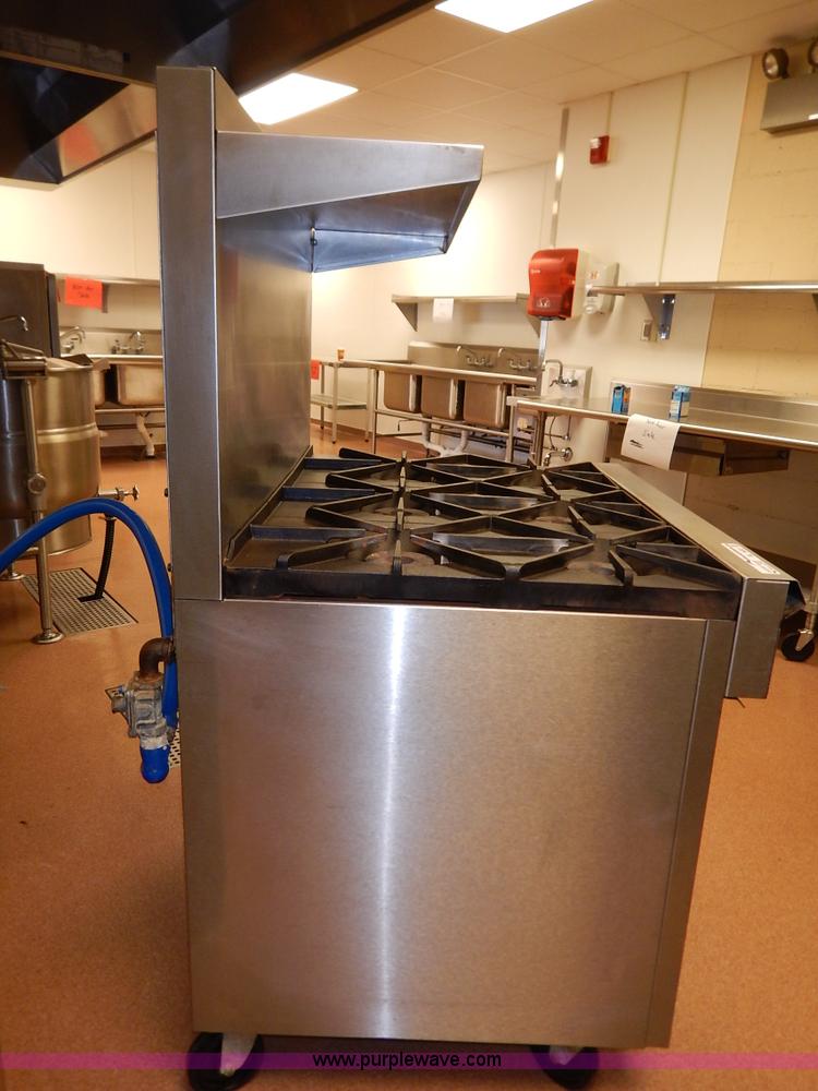 image for item BH9453 Southbend six burner gas oven and stove top