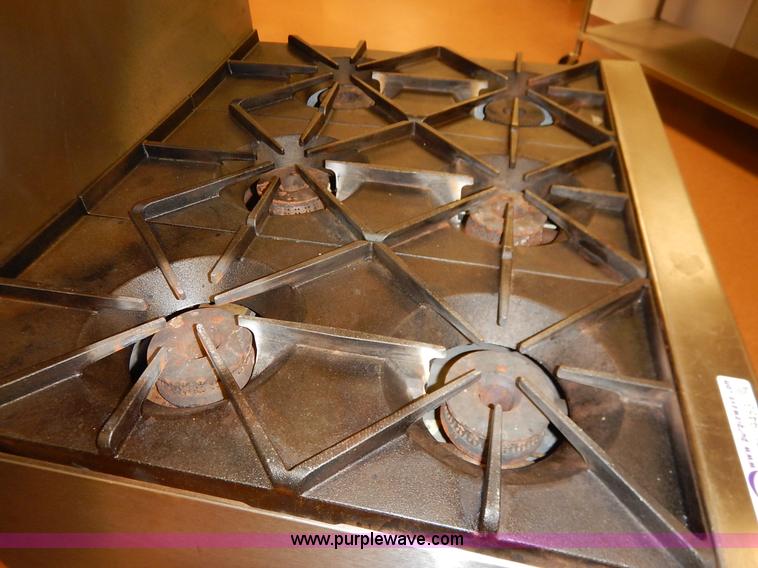image for item BH9453 Southbend six burner gas oven and stove top