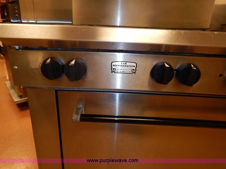image for item BH9453 Southbend six burner gas oven and stove top