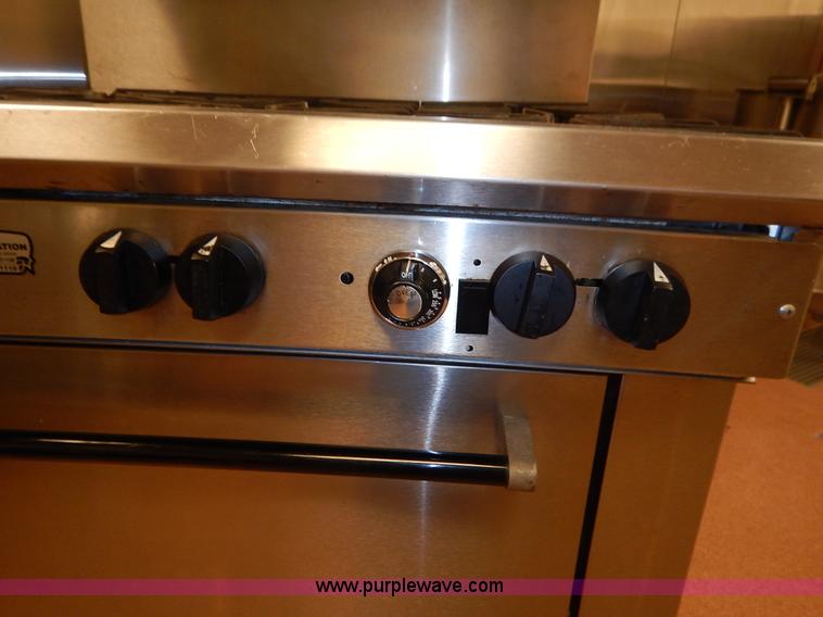 image for item BH9453 Southbend six burner gas oven and stove top