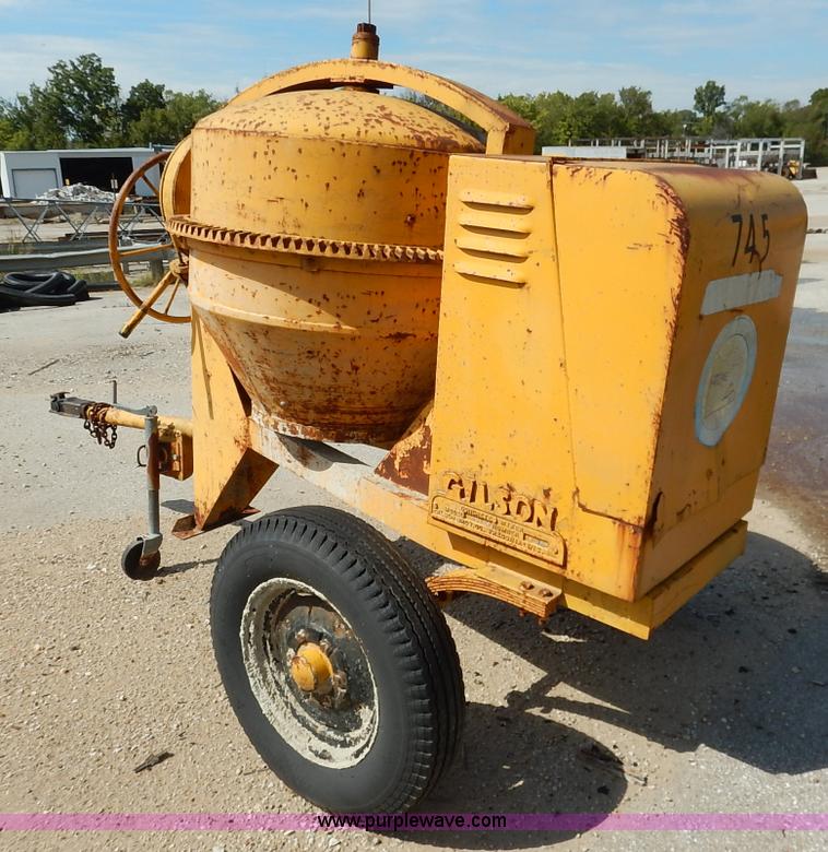 image for item BH9825 Gilson 681S concrete mixer