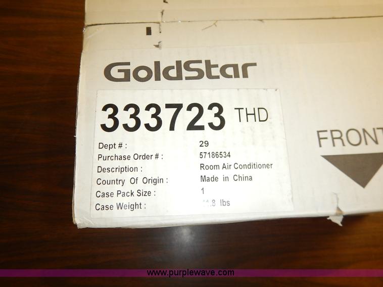 image for item BH9855 Goldstar GWHD5000 window air conditioning unit