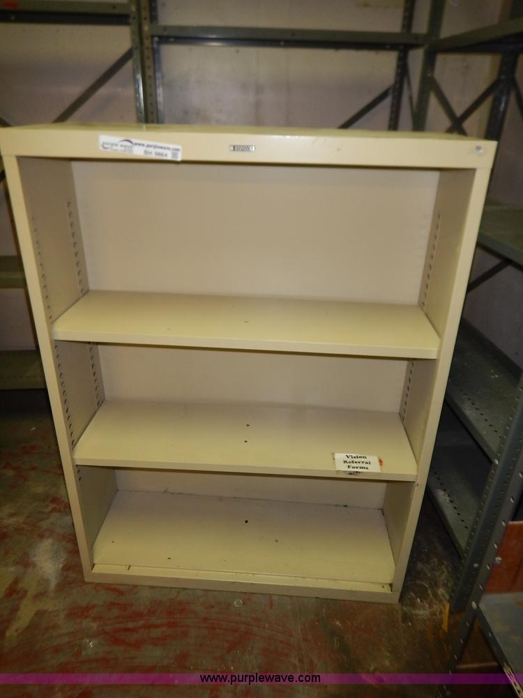 image for item BH9864 (7) assorted metal shelving units