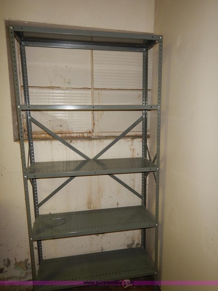 image for item BH9864 (7) assorted metal shelving units