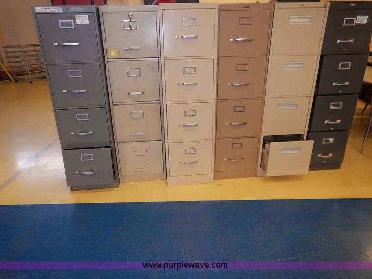 image for item BH9872 (11) assorted filing cabinets