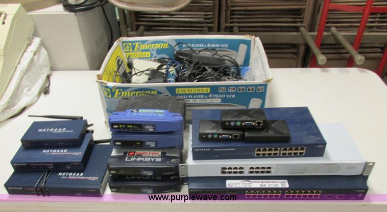 image for item BK9130 Assorted networking equipment