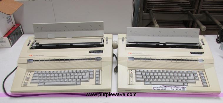 image for item BK9131 (2) Adler-Royard electric typewriters