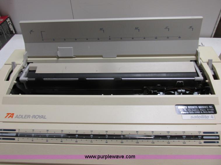 image for item BK9131 (2) Adler-Royard electric typewriters