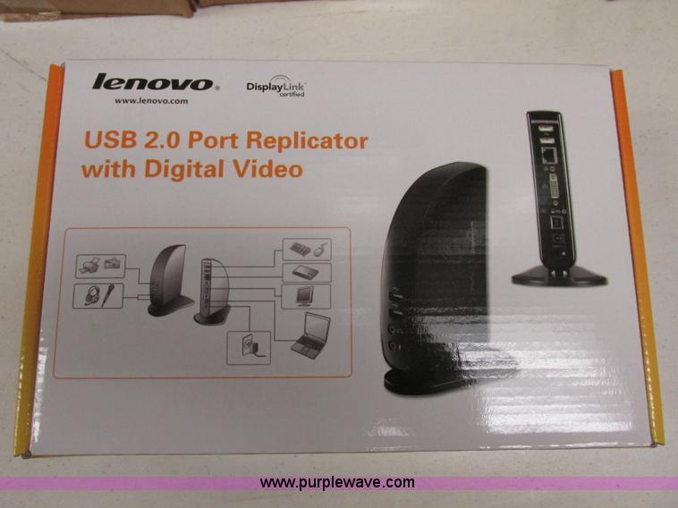 image for item BK9139 (30) Lenovo USB 2.0 port replicators