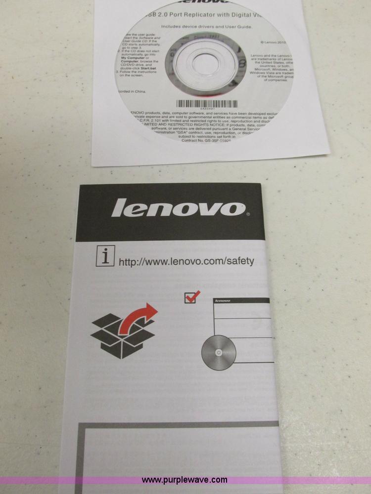 image for item BK9139 (30) Lenovo USB 2.0 port replicators