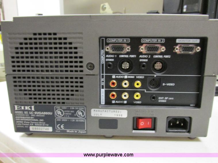 image for item BK9141 Assorted video overhead projection equipment