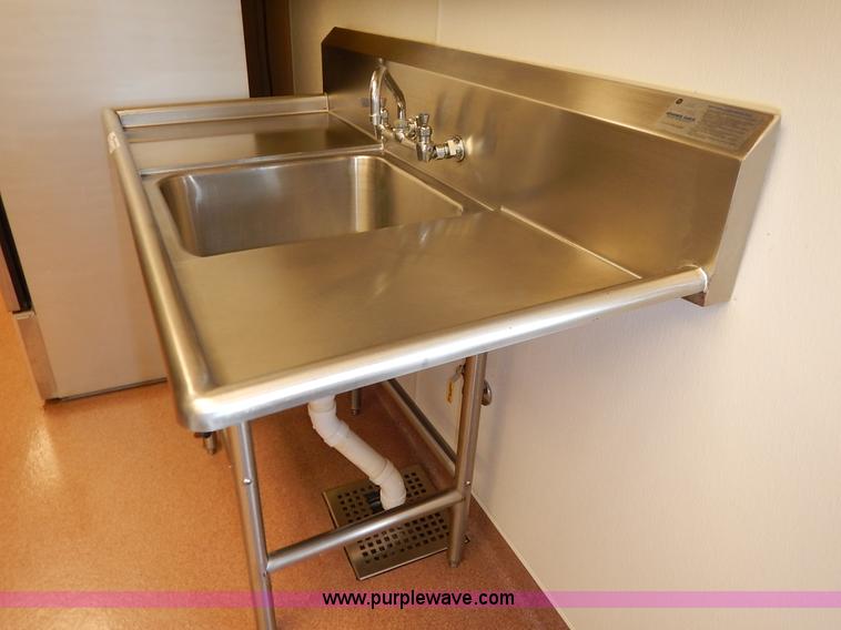 image for item BL9452 (4) assorted stainless steel sinks