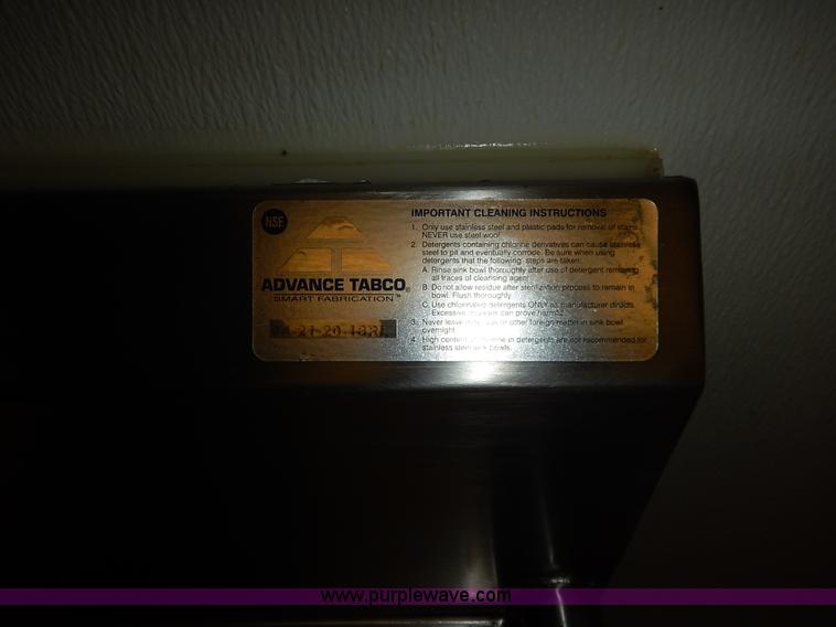 image for item BL9452 (4) assorted stainless steel sinks