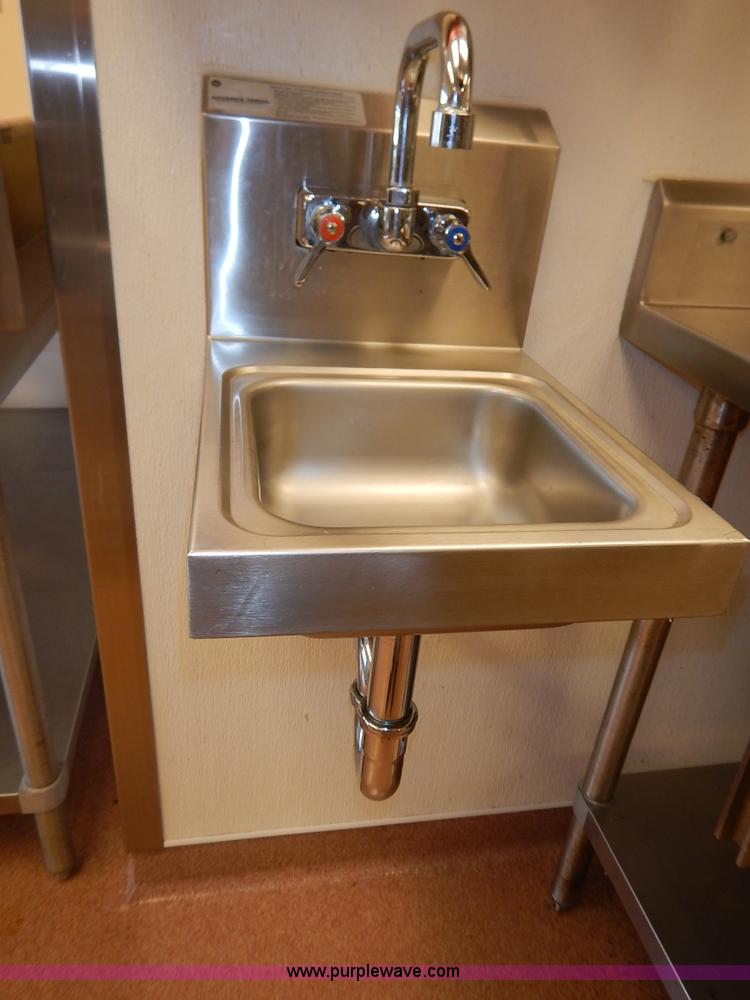 image for item BL9452 (4) assorted stainless steel sinks