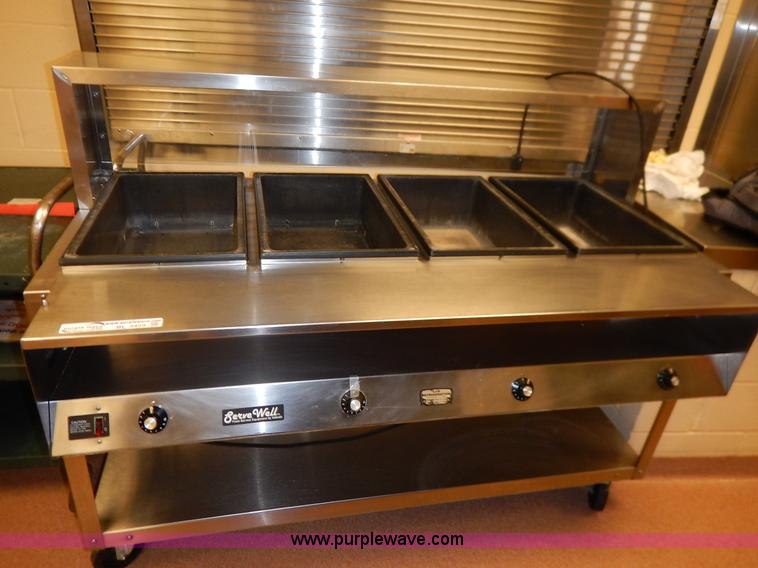 image for item BL9459 Servewell four compartment serving table