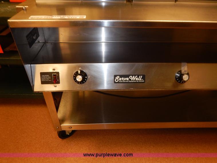 image for item BL9459 Servewell four compartment serving table