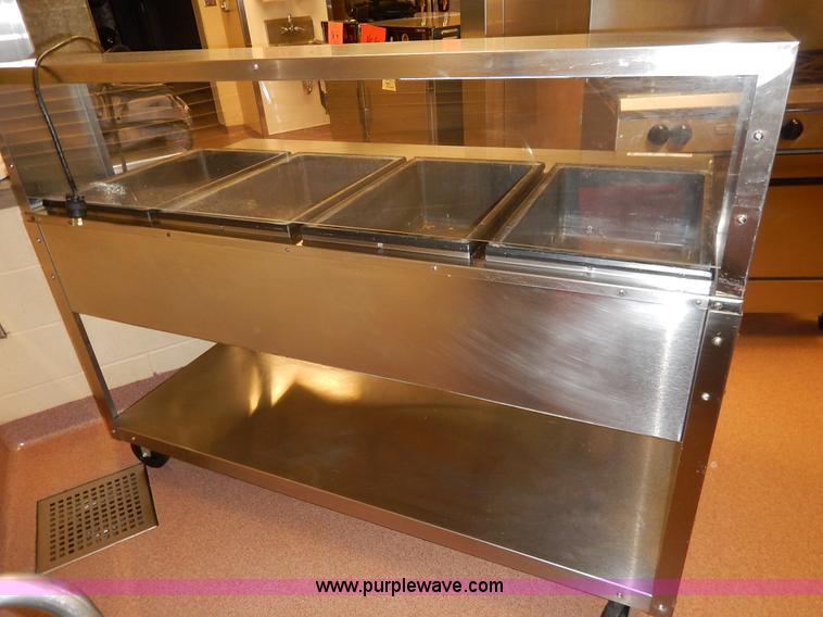 image for item BL9459 Servewell four compartment serving table