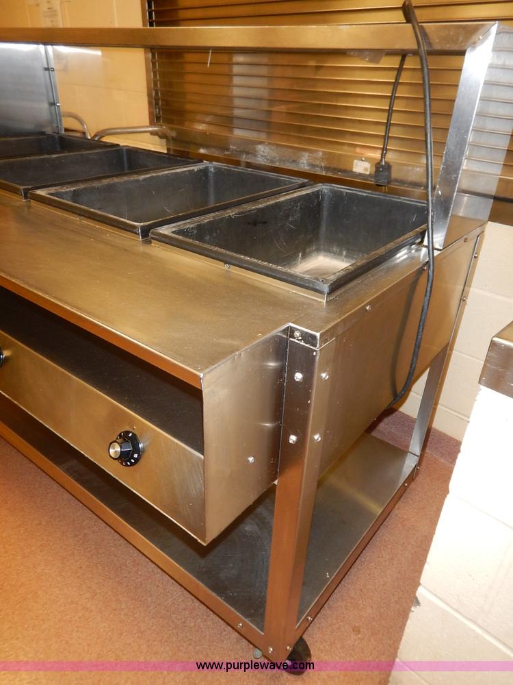 image for item BL9459 Servewell four compartment serving table