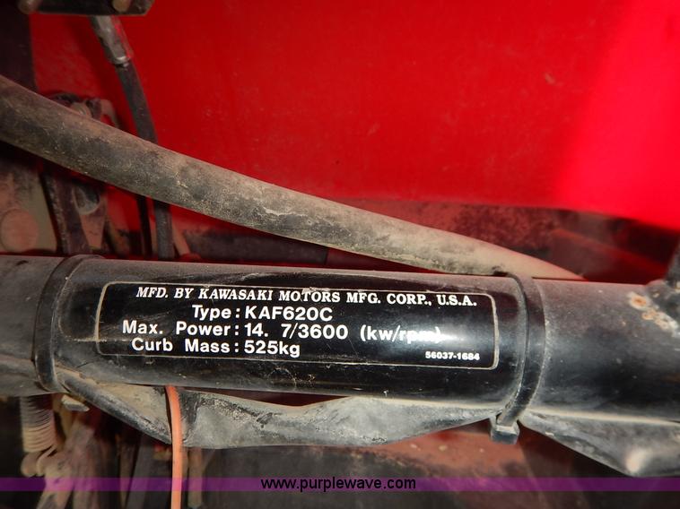 image for item BT9603 1997 Kawasaki Mule 2500 utility vehicle