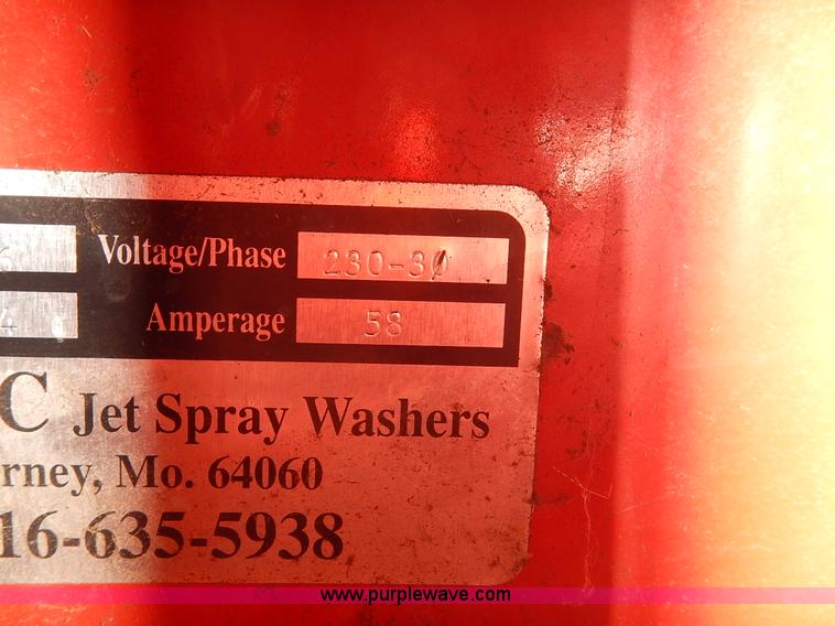 image for item BT9635 Kemac PW2436 jet spray washer