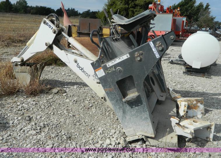 image for item BT9895 Bobcat 607 backhoe skid steer attachment