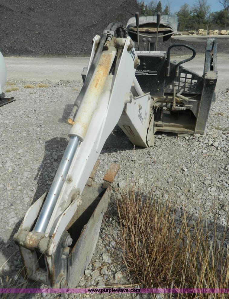 image for item BT9895 Bobcat 607 backhoe skid steer attachment