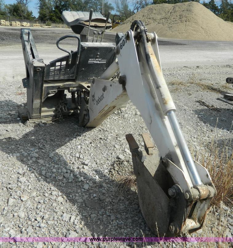 image for item BT9895 Bobcat 607 backhoe skid steer attachment