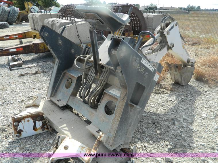 image for item BT9895 Bobcat 607 backhoe skid steer attachment