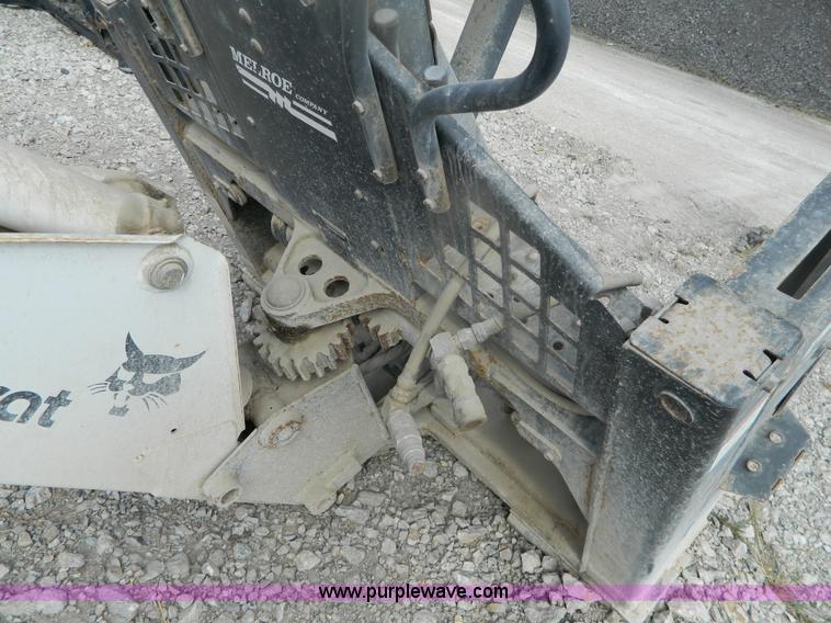 image for item BT9895 Bobcat 607 backhoe skid steer attachment