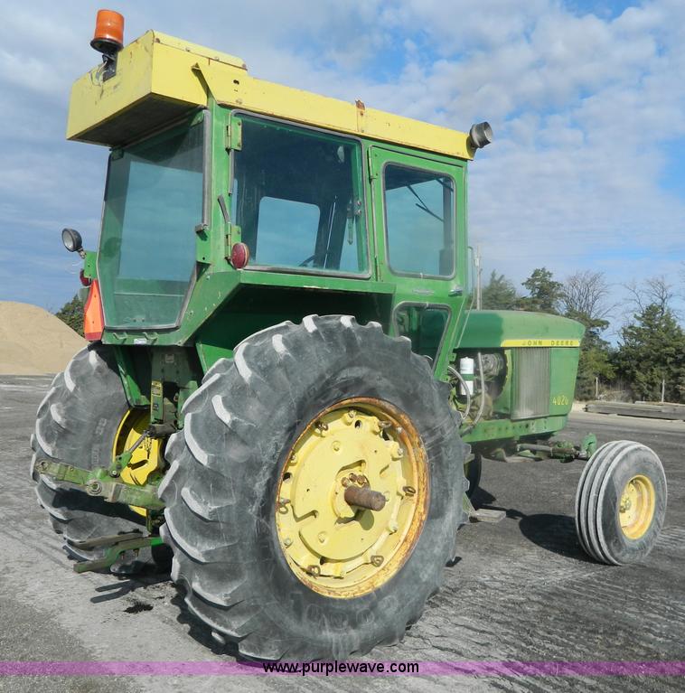 image for item BT9916 1969 John Deere 4020 tractor