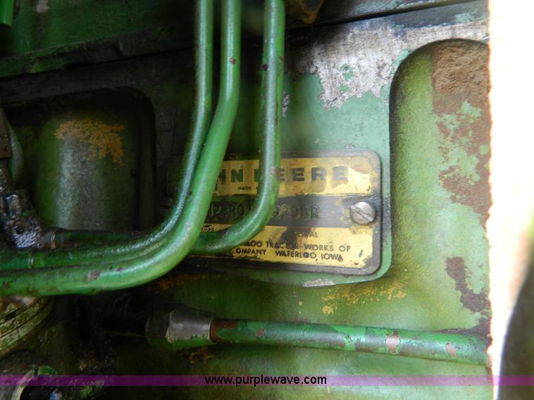 image for item BT9916 1969 John Deere 4020 tractor